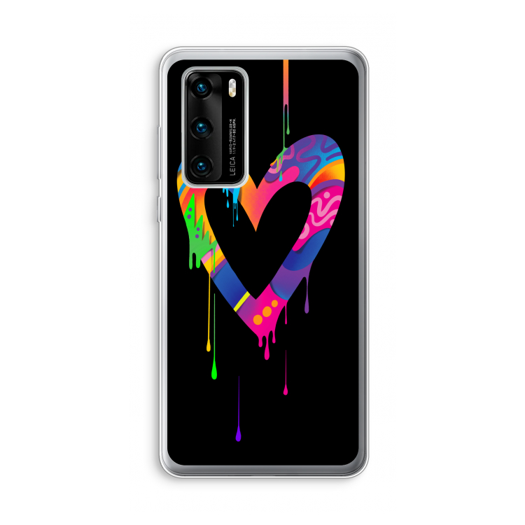 Melts My Heart: Huawei P40 Transparant Hoesje