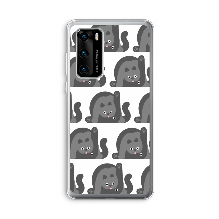 Cats: Huawei P40 Transparant Hoesje