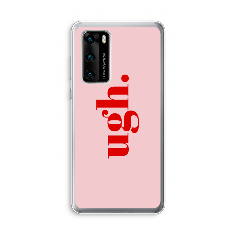 Ugh: Huawei P40 Transparant Hoesje