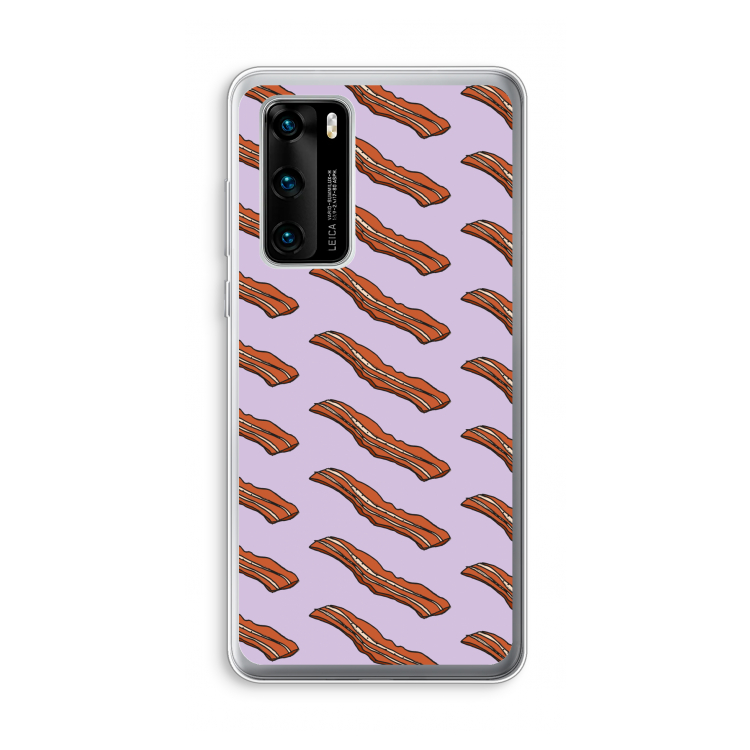 Bacon to my eggs #2: Huawei P40 Transparant Hoesje