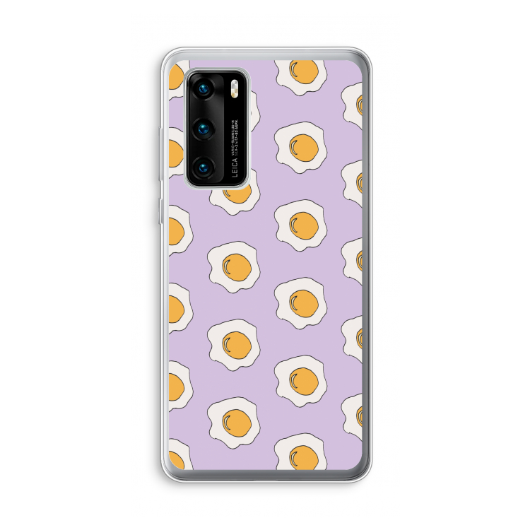 Bacon to my eggs #1: Huawei P40 Transparant Hoesje