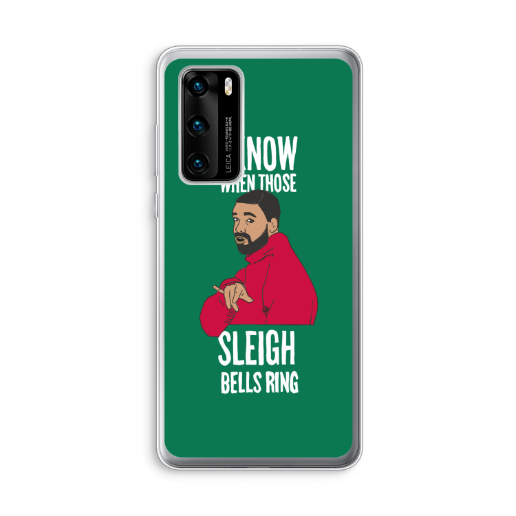 Sleigh Bells Ring: Huawei P40 Transparant Hoesje