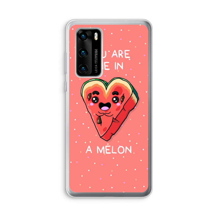 One In A Melon: Huawei P40 Transparant Hoesje