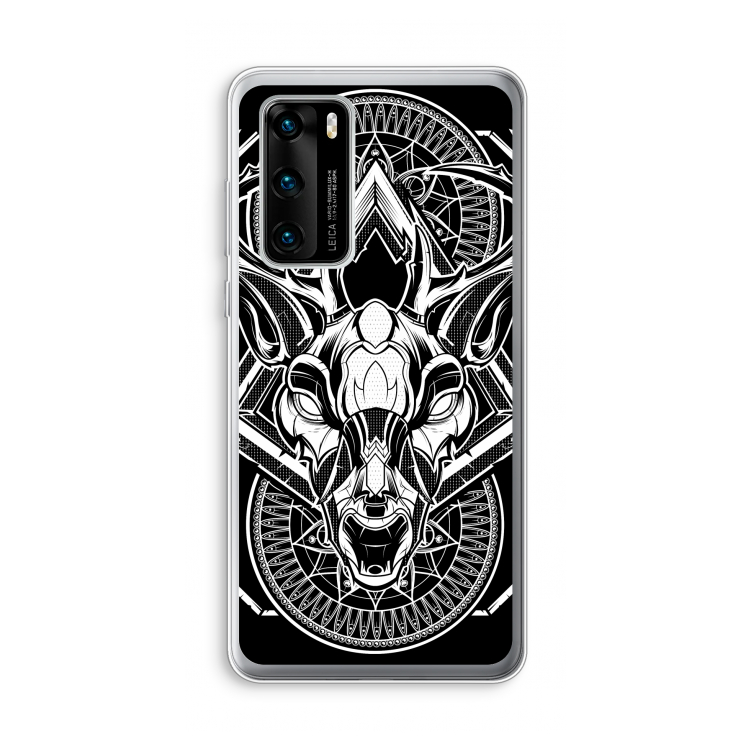 Oh Deer: Huawei P40 Transparant Hoesje