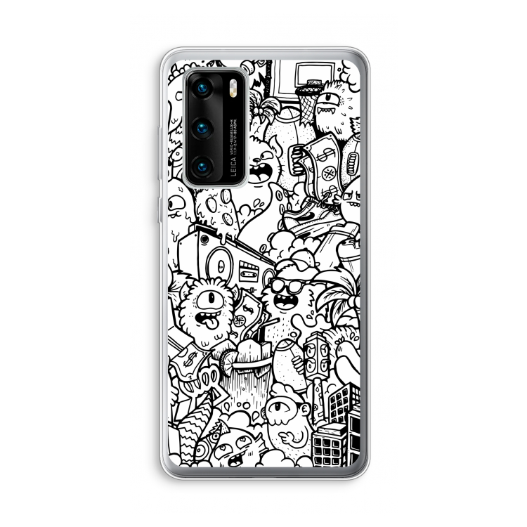 Vexx City #2: Huawei P40 Transparant Hoesje