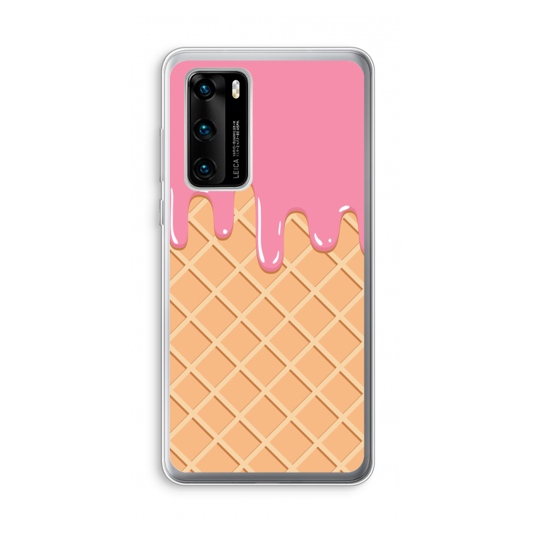 Ice cream: Huawei P40 Transparant Hoesje