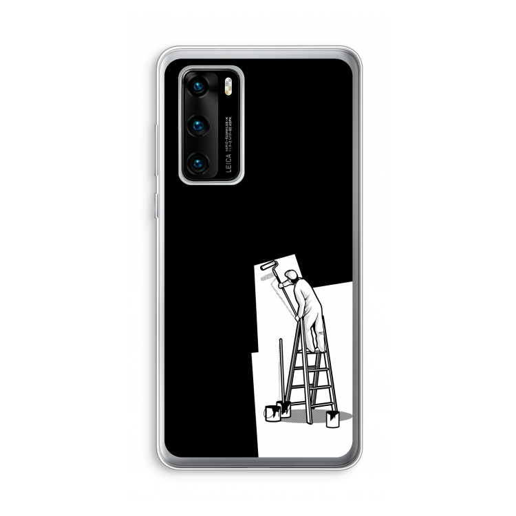 Musketon Painter: Huawei P40 Transparant Hoesje