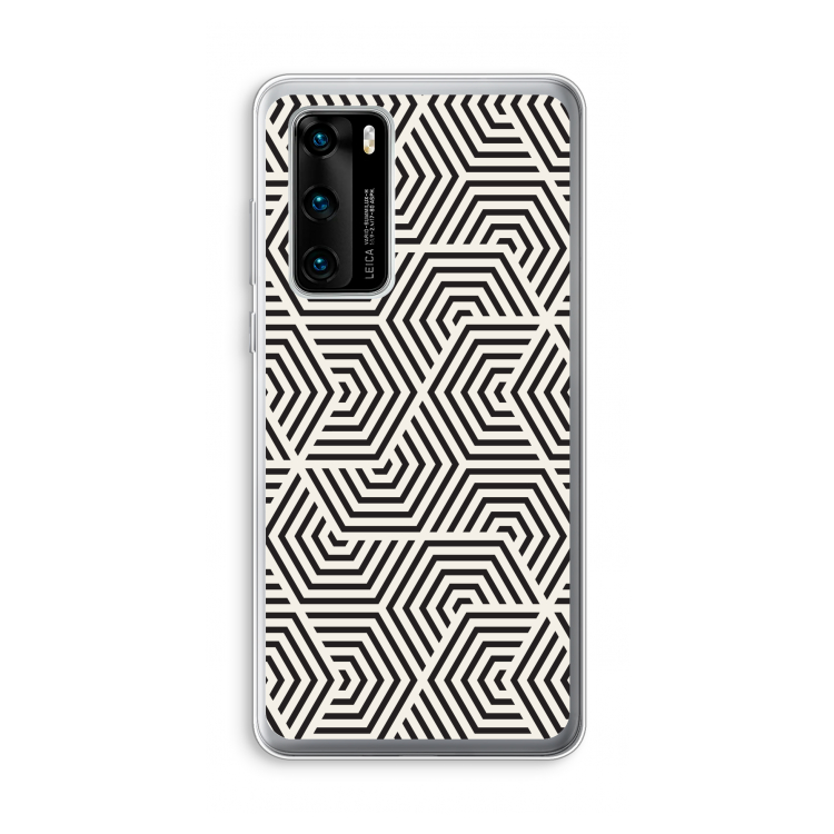 Magic pattern: Huawei P40 Transparant Hoesje