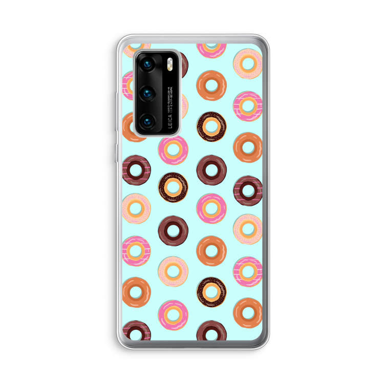 Donuts: Huawei P40 Transparant Hoesje