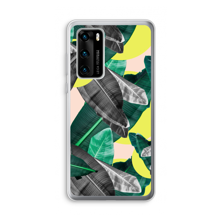 Fantasie jungle: Huawei P40 Transparant Hoesje