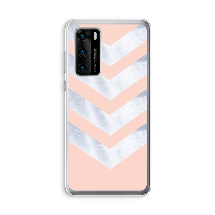 Marmeren pijlen: Huawei P40 Transparant Hoesje