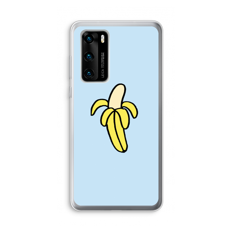 Banana: Huawei P40 Transparant Hoesje
