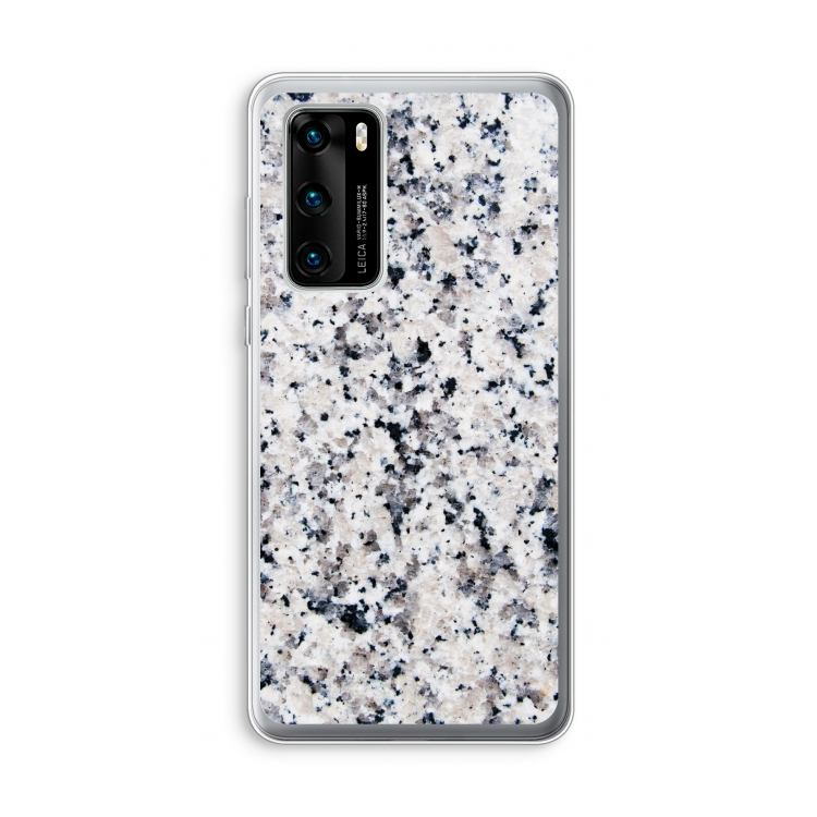 Gespikkelde marmer: Huawei P40 Transparant Hoesje