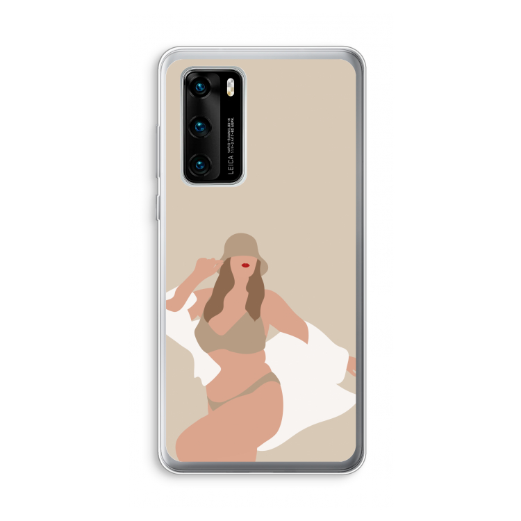 One of a kind: Huawei P40 Transparant Hoesje