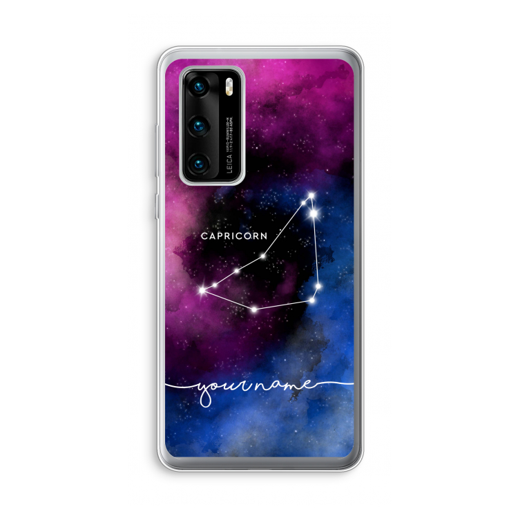 Sterrenbeeld - Donker: Huawei P40 Transparant Hoesje