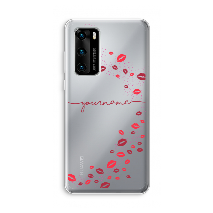 Kusjes: Huawei P40 Transparant Hoesje