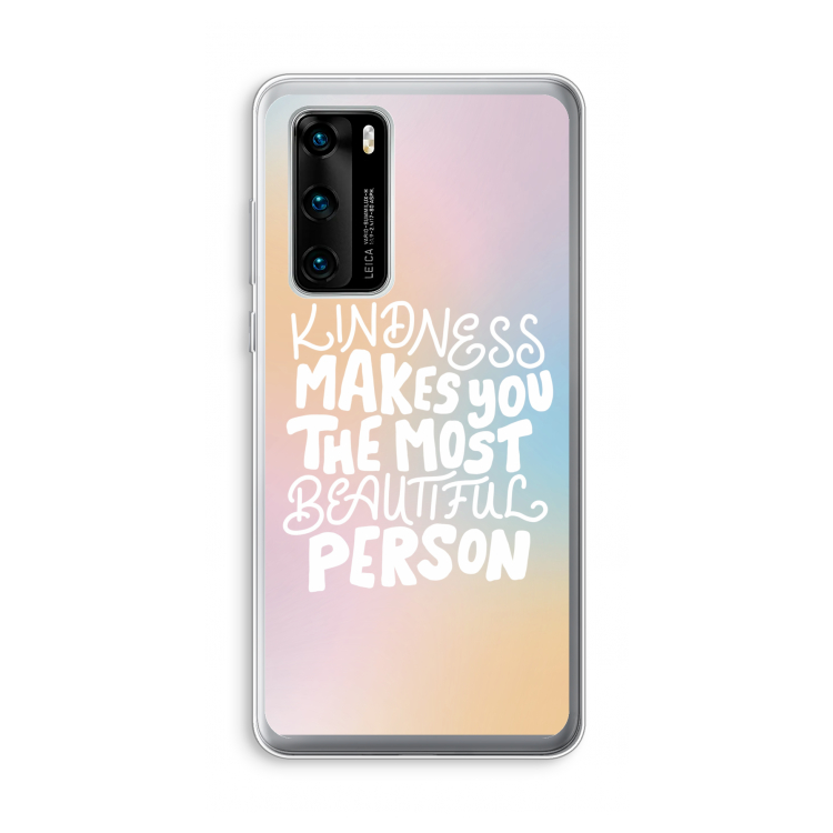 The prettiest: Huawei P40 Transparant Hoesje