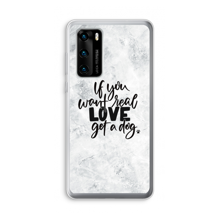 Partner in crime: Huawei P40 Transparant Hoesje