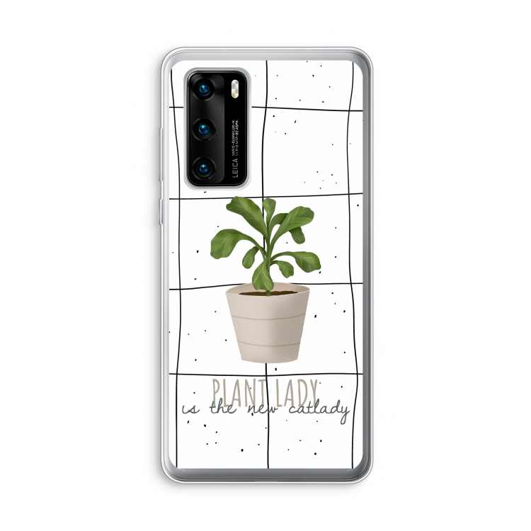Kamerplant op vensterruit: Huawei P40 Transparant Hoesje