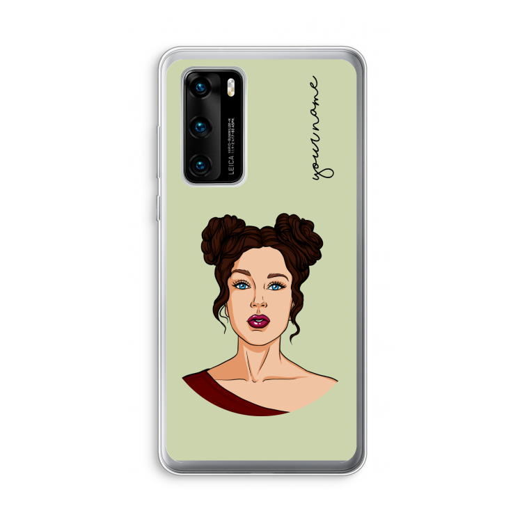 Pop-Art Creator: Huawei P40 Transparant Hoesje