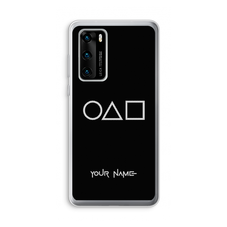 Squid Game: Huawei P40 Transparant Hoesje