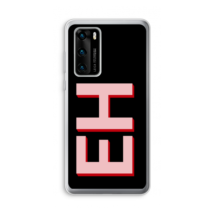 Monogram: Huawei P40 Transparant Hoesje