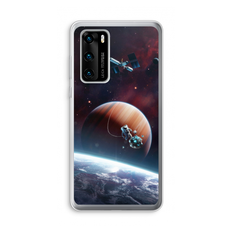 Examiner: Huawei P40 Transparant Hoesje