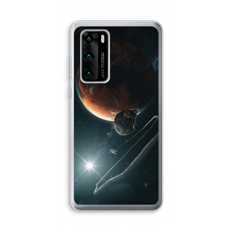 Mars Renaissance: Huawei P40 Transparant Hoesje