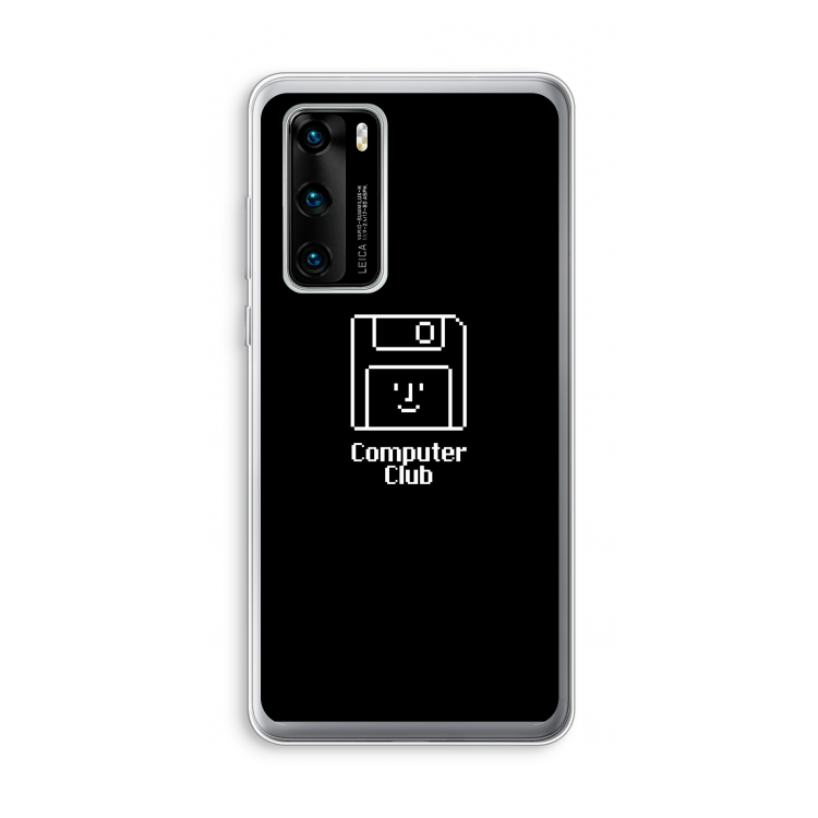 Hello: Huawei P40 Transparant Hoesje