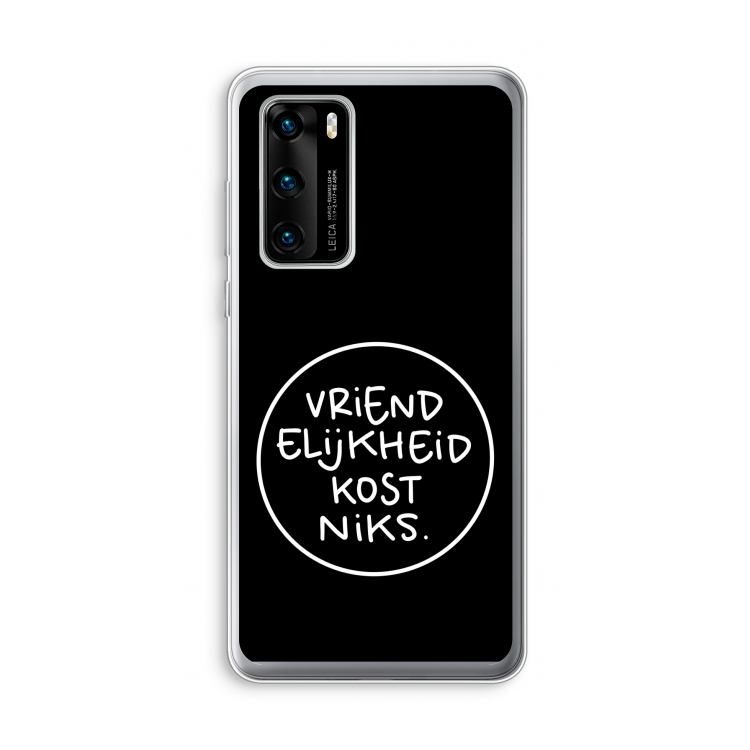 Vriendelijkheid: Huawei P40 Transparant Hoesje