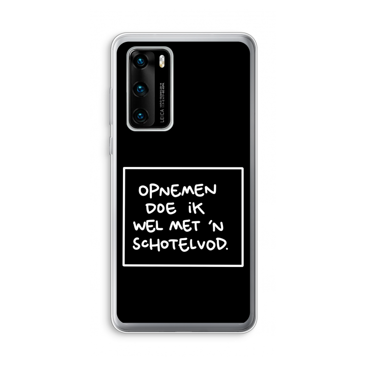 Schotelvod: Huawei P40 Transparant Hoesje