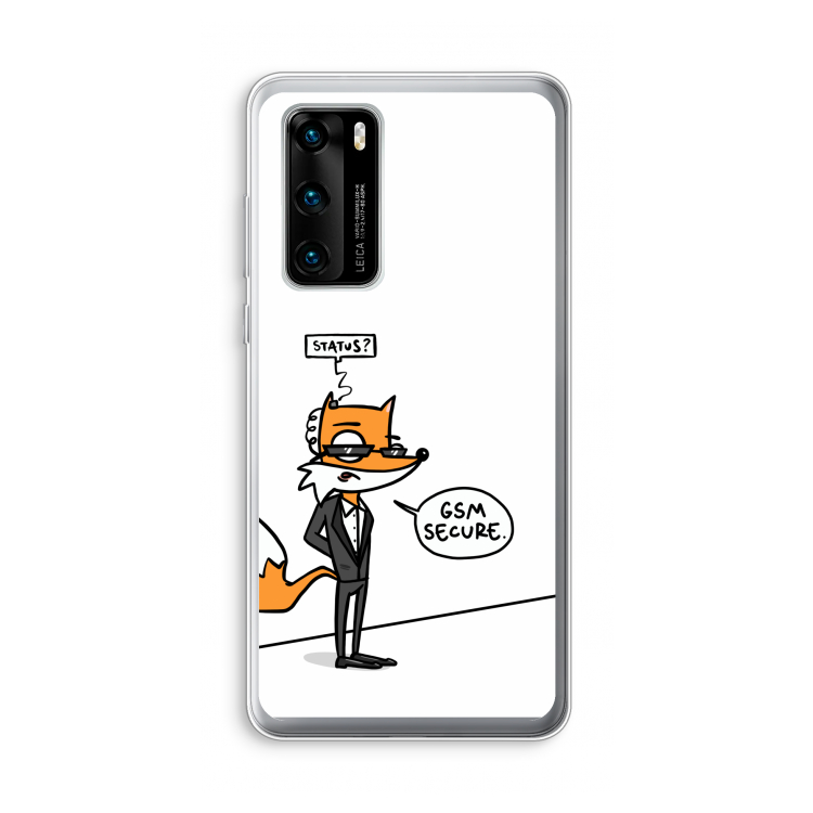GSM secure: Huawei P40 Transparant Hoesje