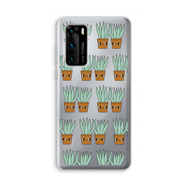 Sansevieria: Huawei P40 Transparant Hoesje