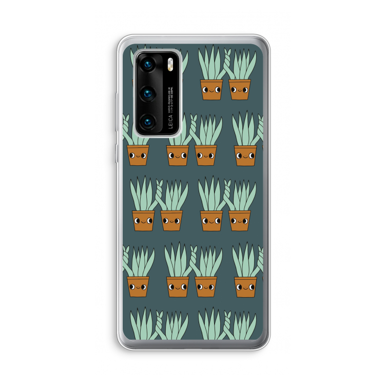 Sansevieria: Huawei P40 Transparant Hoesje
