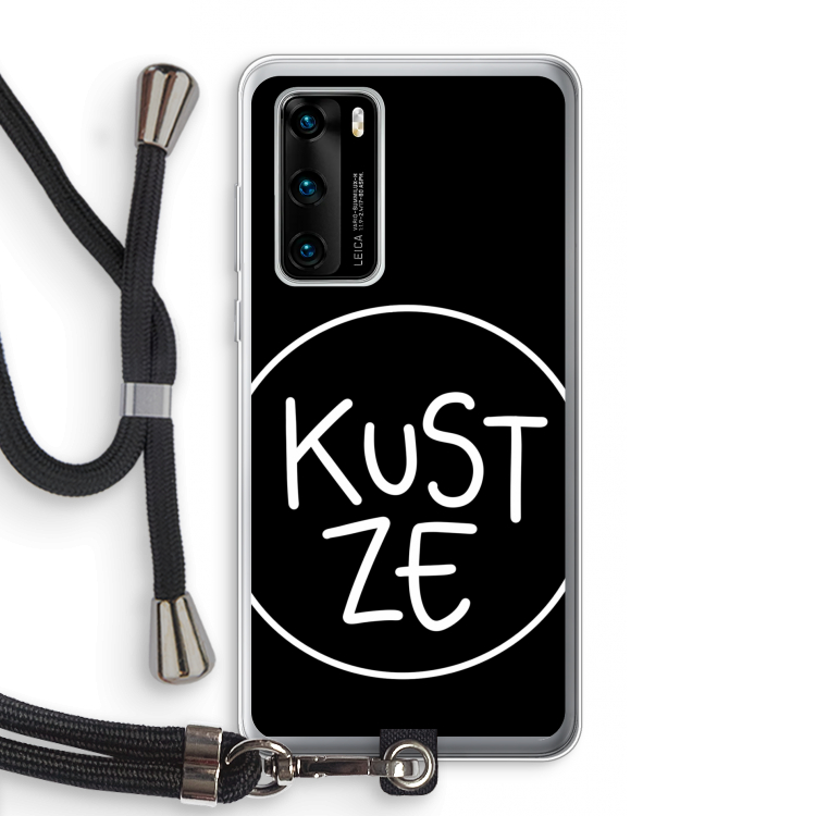 KUST ZE: Huawei P40 Transparant Hoesje met koord