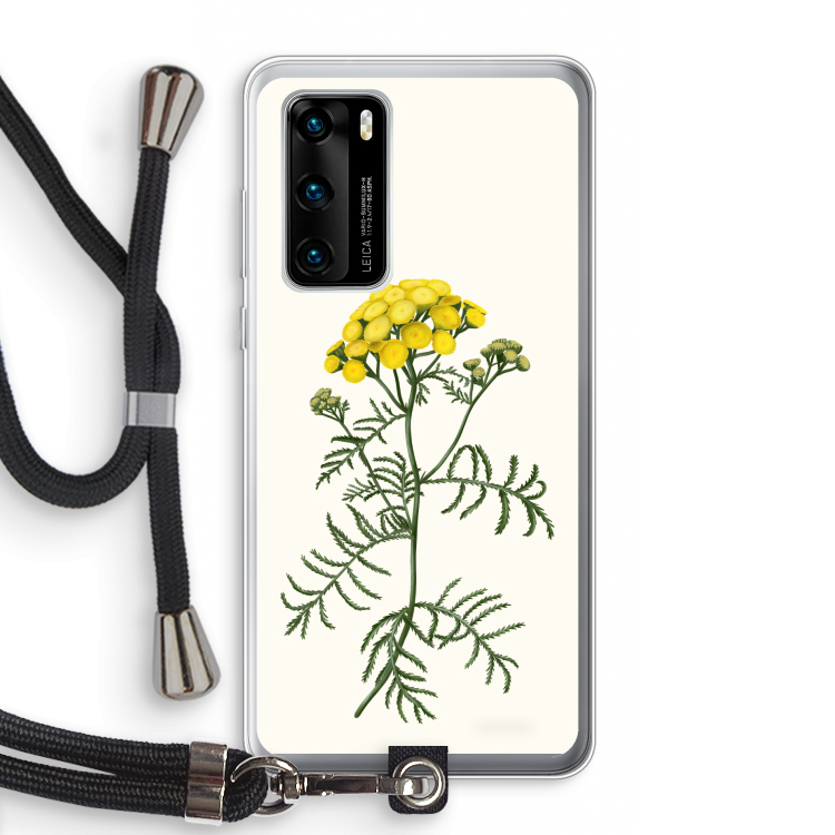 Tansy: Huawei P40 Transparant Hoesje met koord