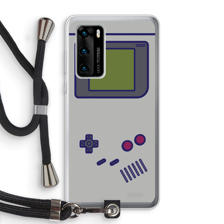 Game On: Huawei P40 Transparant Hoesje met koord