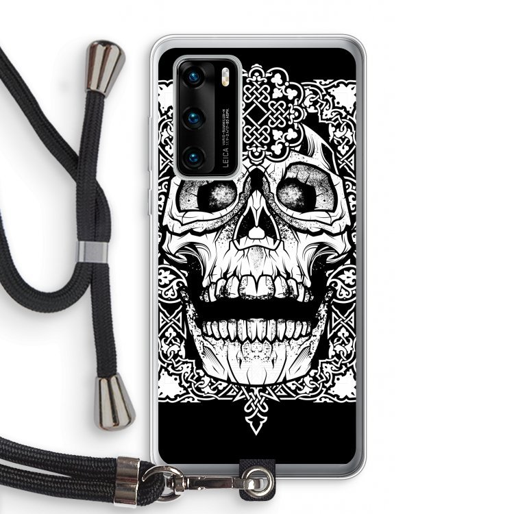 Seek & Destroy: Huawei P40 Transparant Hoesje met koord