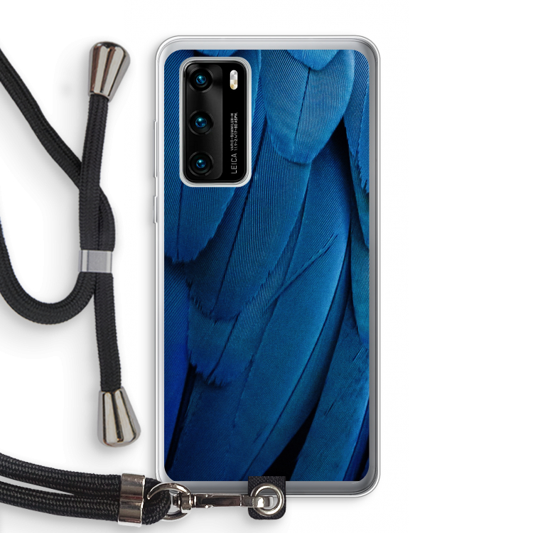Pauw: Huawei P40 Transparant Hoesje met koord