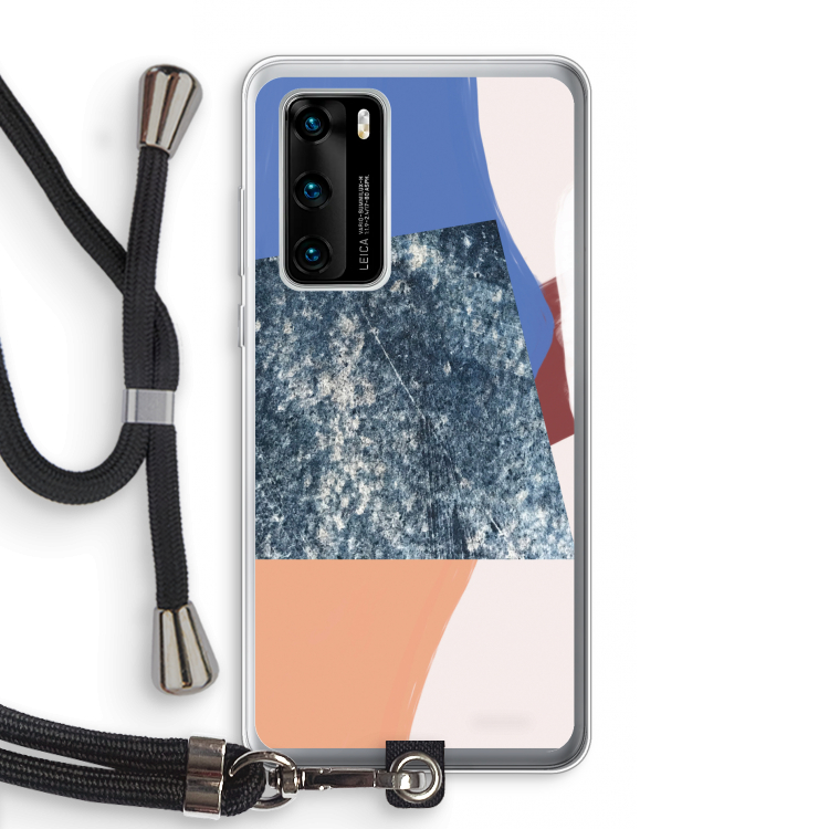 Billy: Huawei P40 Transparant Hoesje met koord