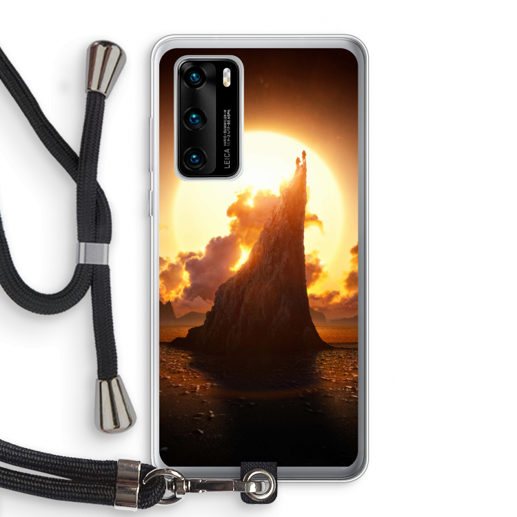 Children of the Sun: Huawei P40 Transparant Hoesje met koord