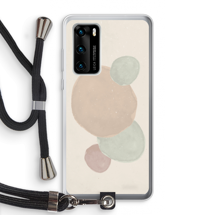 Geo #9: Huawei P40 Transparant Hoesje met koord