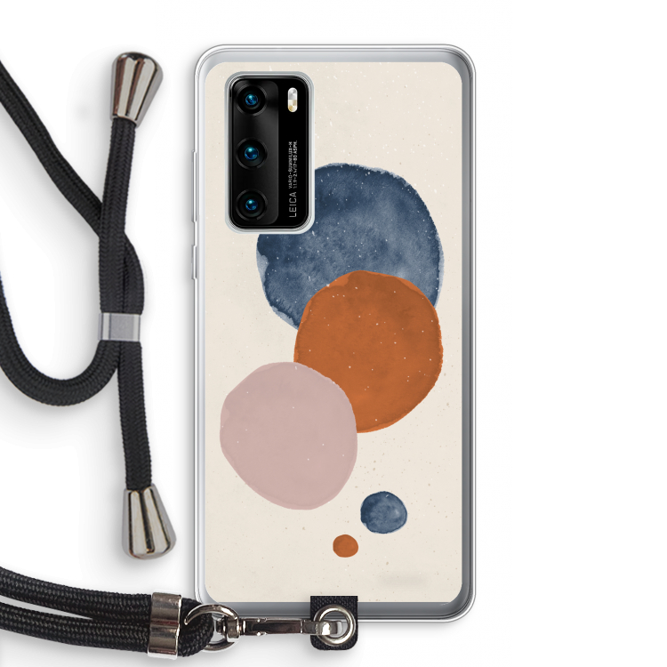 Geo #4: Huawei P40 Transparant Hoesje met koord