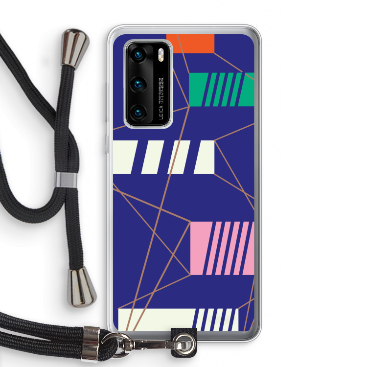 Gestalte 5: Huawei P40 Transparant Hoesje met koord