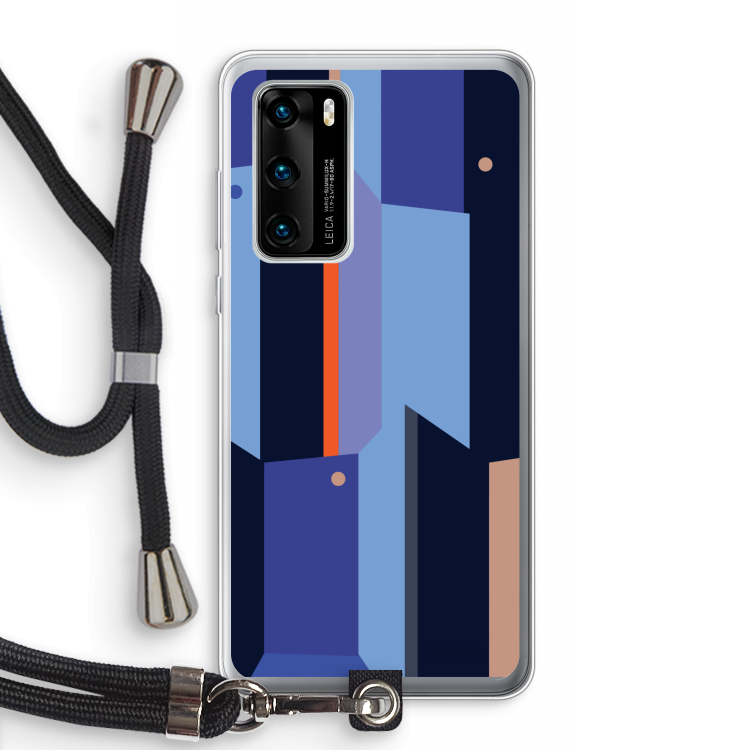 Gestalte 3: Huawei P40 Transparant Hoesje met koord