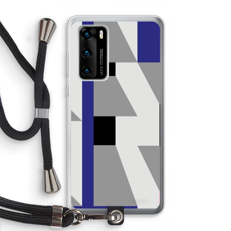 Gestalte 2: Huawei P40 Transparant Hoesje met koord