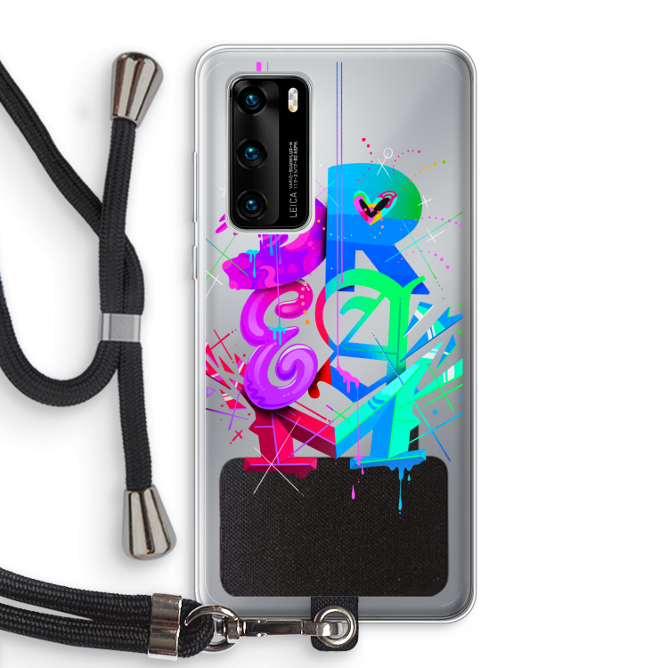 Dream: Huawei P40 Transparant Hoesje met koord
