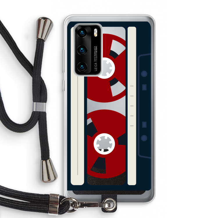Here's your tape: Huawei P40 Transparant Hoesje met koord