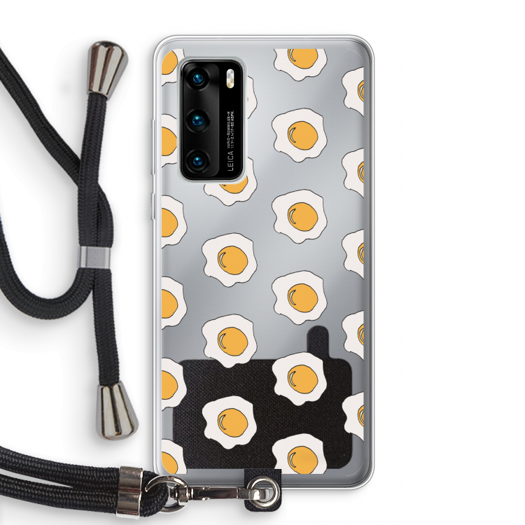 Bacon to my eggs #1: Huawei P40 Transparant Hoesje met koord