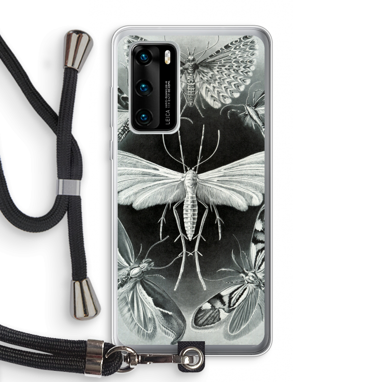 Haeckel Tineida: Huawei P40 Transparant Hoesje met koord
